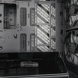 Cooler Master HAF 700 EVO Caja PC - Full Tower, Admite E-ATX, 5 Fans Preinstalados, Soportes de Radiador Giratorios, High-Airflow Cooling, Display LCD Real-Time, Aspas ARGB Edge-Lit