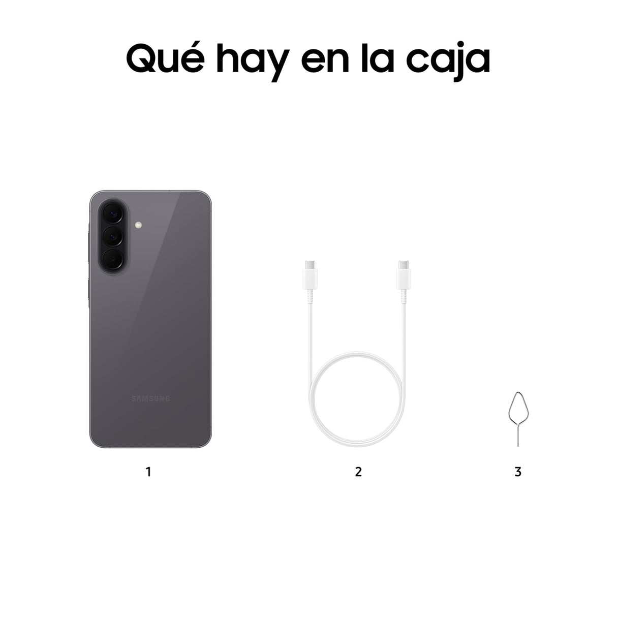 Samsung Galaxy A57 5G, 512GB, Móvil Fino con IA, 8GB, Gran Angular 50MP, Autonomía 2 Días, Batería 5000mAh, IP68, Garantía del Fabricante 3 Años + 1 Año Extra, Color Gris (Versión Española)