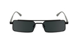 Calvin Klein Unisex Adult Sunglasses CK24111S - Matte Black with Solid Grey Lens