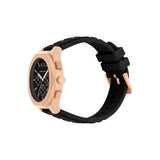 Armani Exchange Orologio da uomo, Movimento cronografico al quarzo e cassa da 42 mm con cinturino in Silicone