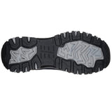 Skechers GREETAH, Zapatillas para Hombre, Navy Suede Leather W/ Textile, 42.5 EU