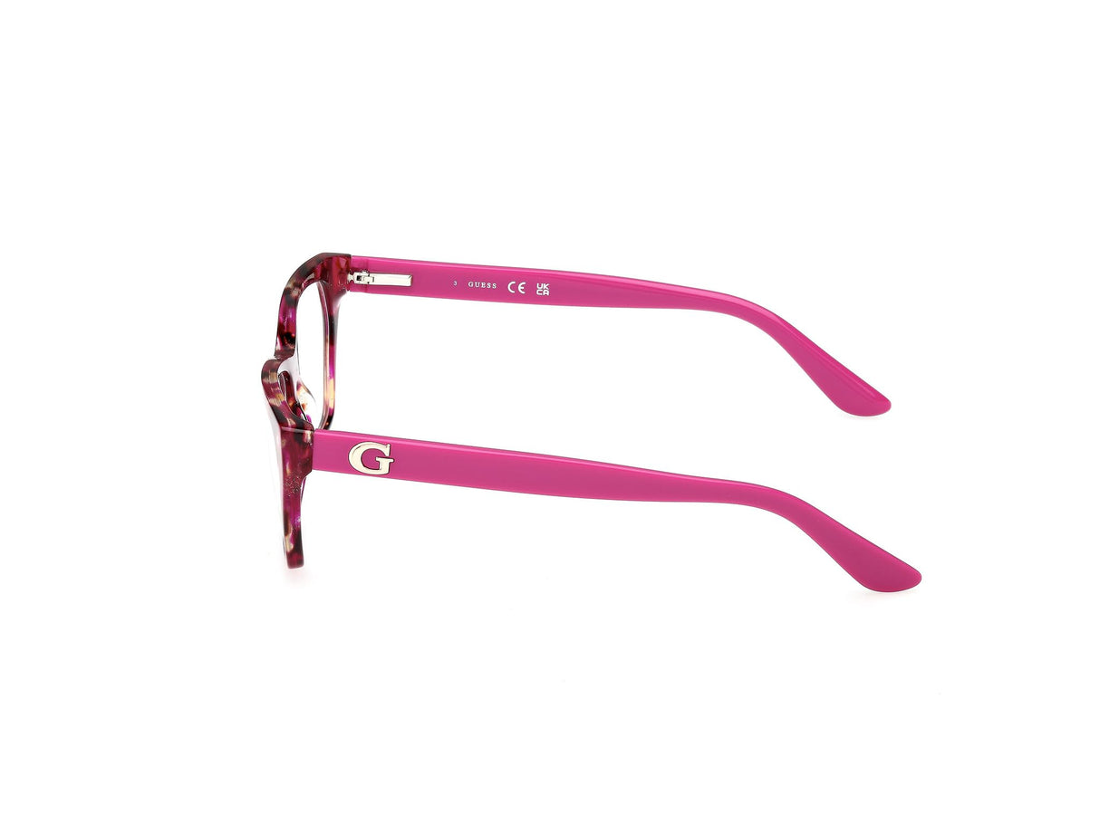 GUESS Gu50234 Marcos para Gafas recetadas, 078 Liliac/Habana, 54/15/140 para Mujer