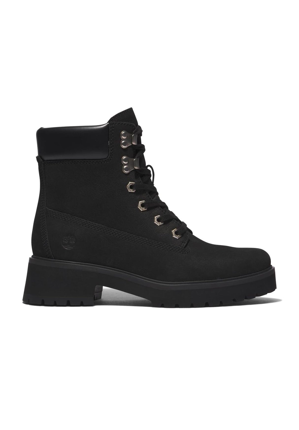 Timberland Mujer Carnaby Cool 6 Inch Botas,Black Nubuck,38 EU
