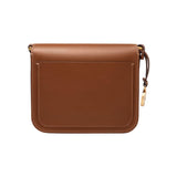 Fossil Bolso de mujer Lennox, bandolera en piel de vacuno lisa, marrón, ancho: 20,3 cm, largo: 5,7 cm, alto: 17,1 cm, ZB1924200