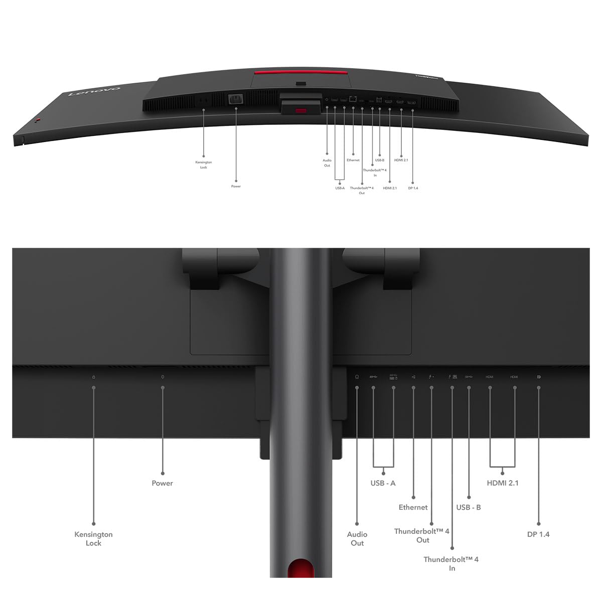 Lenovo Monitor P49W-30 49" LED IPS 60 Hz
