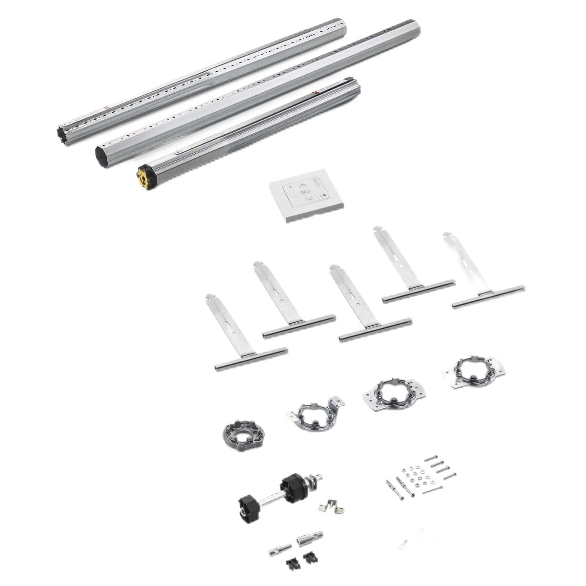 Somfy RMS 2600 - Kit de motorización de persiana Enrollable, Radio io-homecontrol, Compatible con persianas de renovación, túnel, Bloque de bahía, Compatible con Mando a Distancia Somfy