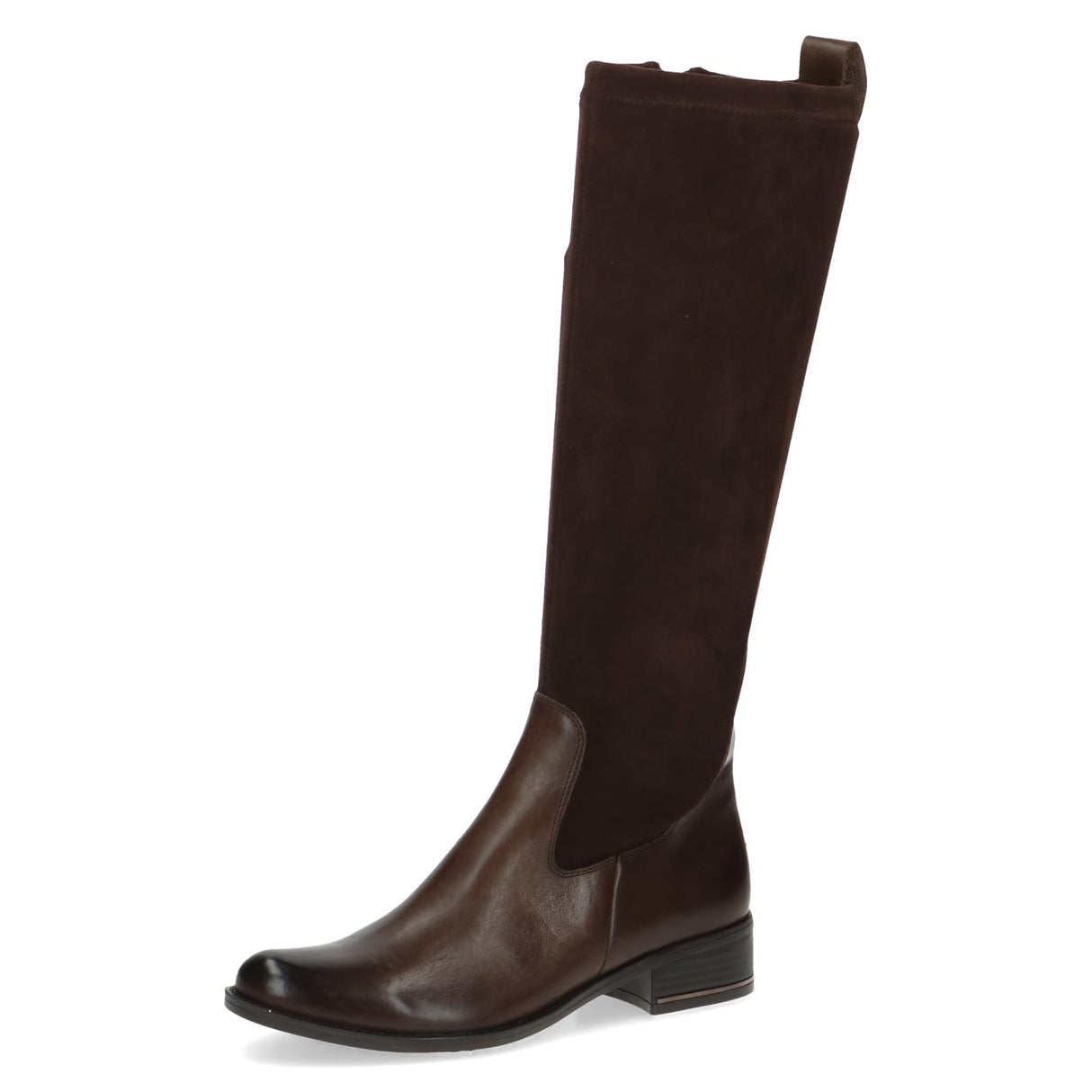 CAPRICE 9-25514-41, Botas planas para Mujer, Marrón (Dk Brown Comb), 37 EU