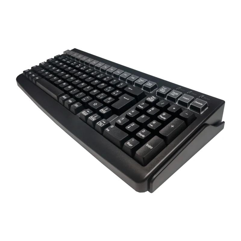 Teclado TPV MKB-800M con Banda magnética de 3 Pistas, Ideal para Registro de Ventas y Control de accesos en Puntos de Venta.