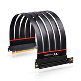 Thermaltake PCI Express Extender 90° Black PCI-E 4.0 16X 30cm
