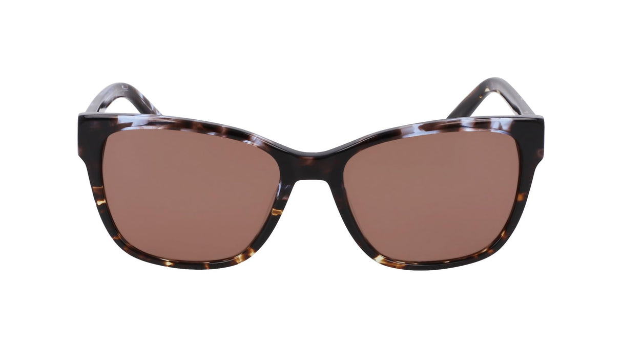 DKNY DK552S Gafas, Sky/Amber Tortoise, 55-140-17 Unisex Adulto