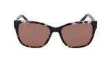 DKNY DK552S Gafas, Sky/Amber Tortoise, 55-140-17 Unisex Adulto