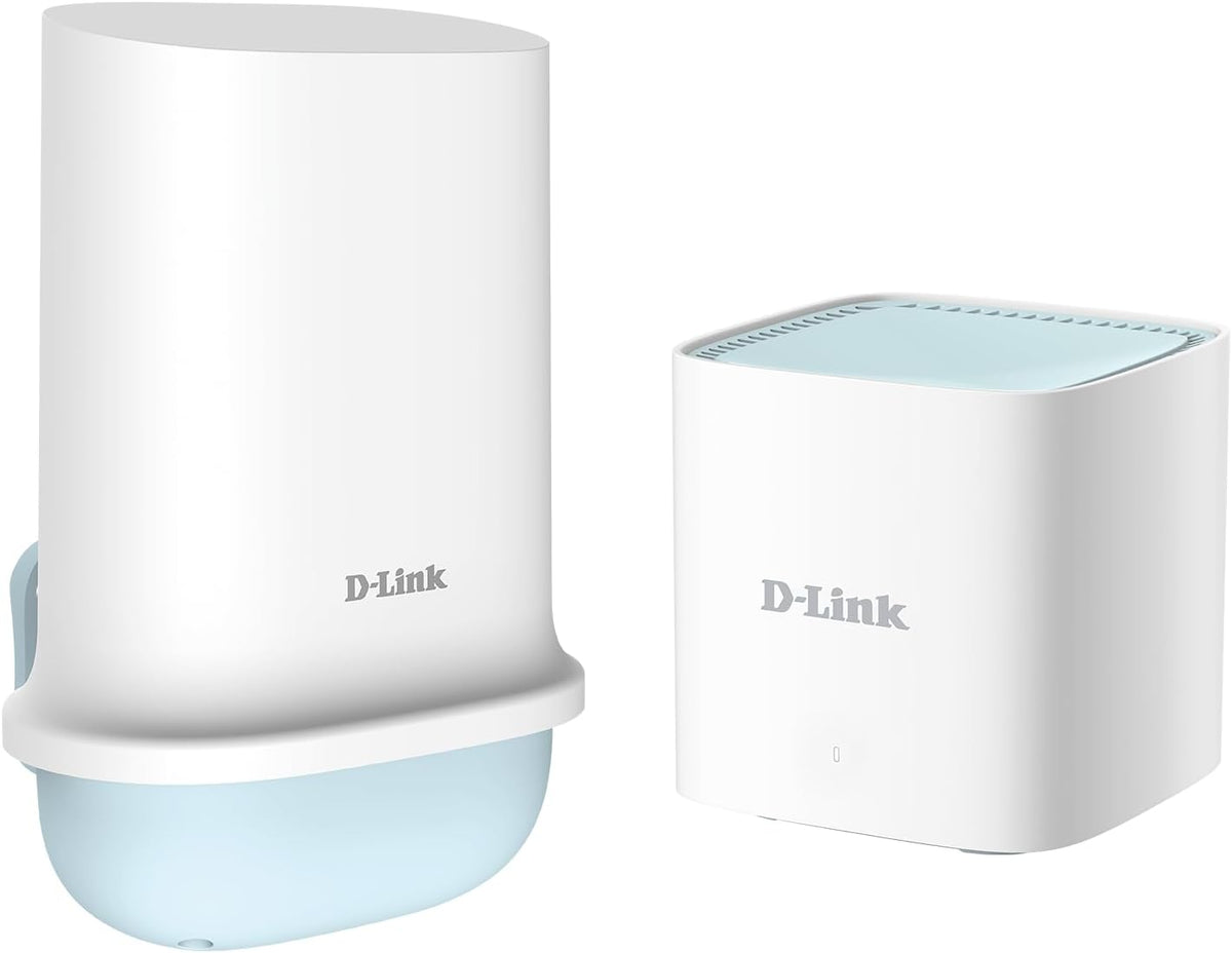D-Link DWP-1010/KT/B 5G/LTE Outdoor CPE, Antena 5G para Exteriores, módem 5G, hasta 3.4 Gbps, PoE, IP67 Resistente a la Intemperie, protección contra sobretensiones de 1 kV, inyector PoE, Montaje en