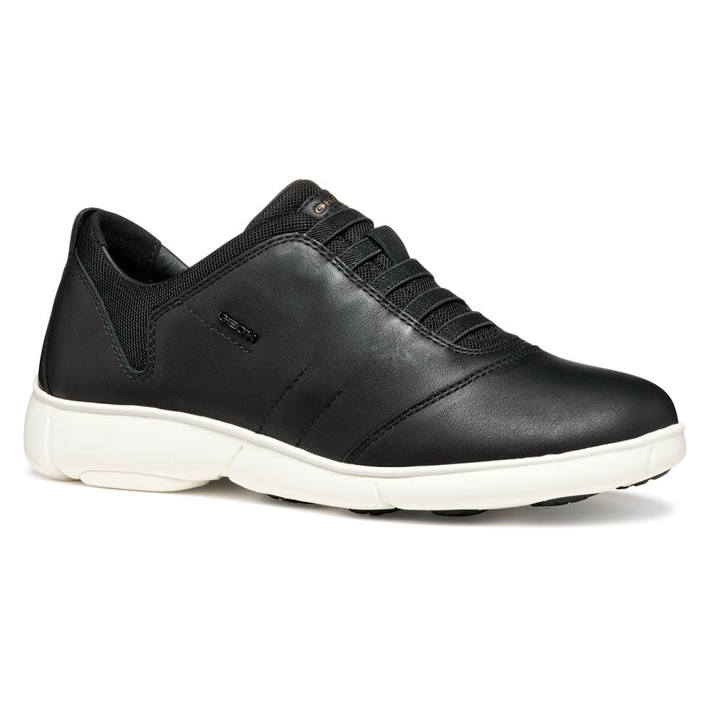 Geox D Nebula 2.0 C, Zapatillas Mujer, Black, 39 EU