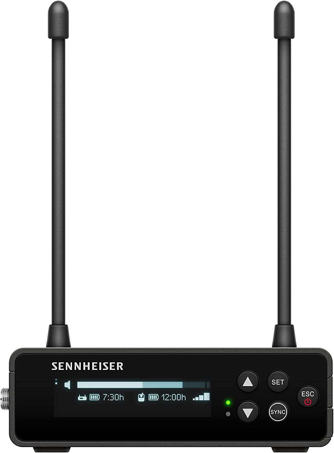 Sennheiser EW-DP 835 Set (S7-10) Sistema de micrófono inalámbrico UHF Digital portátil con transmisor portátil SKM-5 y módulo de micrófono dinámico cardioide MMD 835 - Negro (700035)