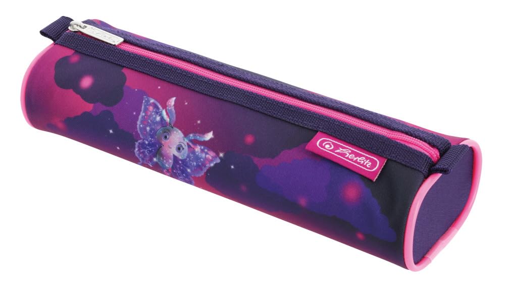 Herlitz Loop Plus Mochila Escolar, Niñas, Morado, 37 x 31 x 22 cm