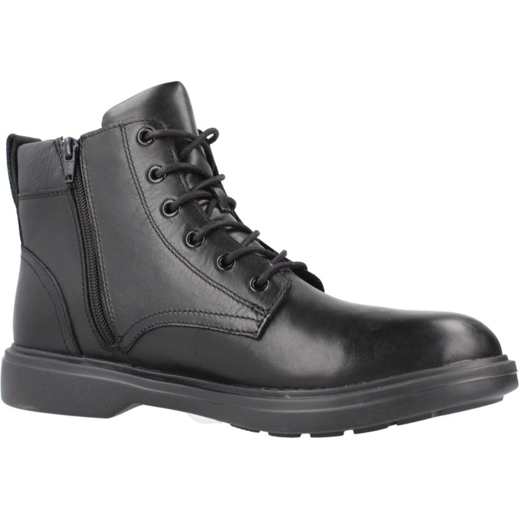 Geox U Ottavio, Botas Hombre, Negro, 44 EU