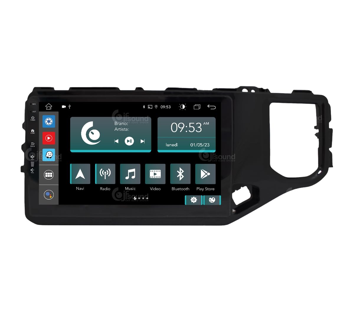 Radio de Coche para DR 4 Android GPS Bluetooth WiFi USB Dab+ Touchscreen 10" 8core Carplay AndroidAuto