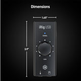 iRig USB, interfaz USB-C para guitarra y bajo para Mac, PC, iPad y modelos de iPhone con puerto USB-C, incluidos iPhone 15, iPhone 15 Plus, iPhone 15 Pro y iPhone 15 Pro Max