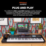 Sintetizador Roland JUNO-D8 | Teclado contrapesado de 88 notas con acción martillo | Generador ZEN-Core con más de 3.800 sonidos integrados | Intuitivas herramientas creativas