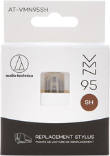 Audio-Technica VMN95SH Aguja Shibata de reemplazo para serie VM95 Marrón