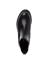 Tamaris Botines Chelsea para Mujer, Piel, Gore-Tex, Negro, 38 EU