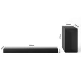 LG DS60T - Barra de Sonido, Bluetooth, 340W, 3.1 Canales con subwoofer, Dolby Digital, DTS Digital Surround, Negro