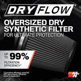 K & N Filters 71 – 3092 rendimiento Kit de Admisión Coche
