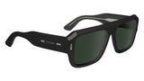 Calvin Klein Unisex Adult Sunglasses CK24501S - Black with Solid Green Lens