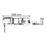 BOSCH 0601132703 - Taladro sin percusión GWB 10 RE Professional. 400 W. Ø Perforación acero: 10 mm. 1 Velocidad
