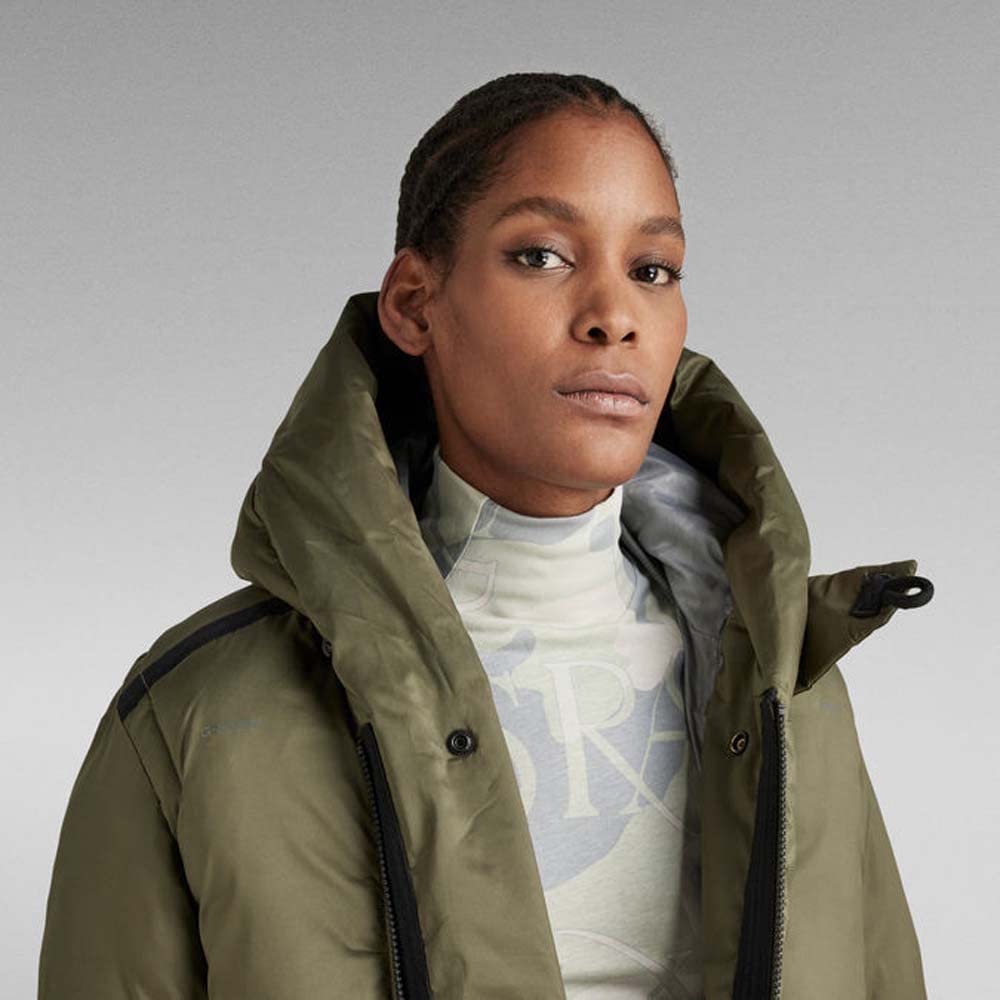 G-Star Para Mujer Chaqueta G-Whistler Short Padded, Verde (shadow olive D22170-D199-B230), M