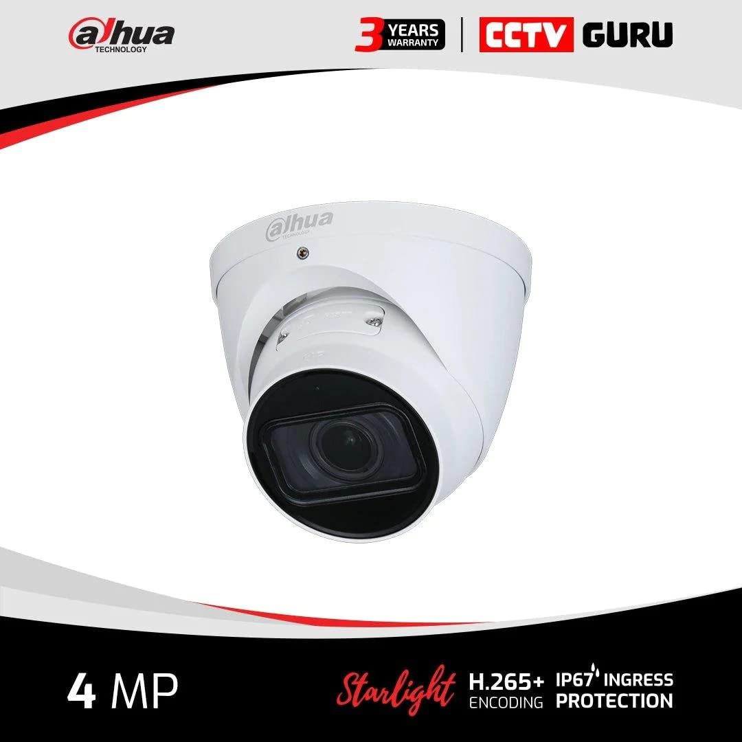 Dahua - 4MP Starlight 2.7mm - 13.5mm Cámara WDR PoE IP - D - IPC-HDW2431T-ZS