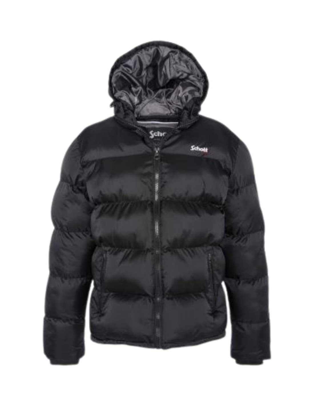 Schott NYC IDAHO2, Chaqueta para Unisex adulto, Negro, M