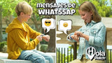 Cefa Toys - Reloj Inteligente Holawatch X Plus Blue Android, con 4G LBS/WIFI, GPS, Tarjeta SIM, Cámara, Juegos, Llamadas, Videollamadas, Whatsapp, Medidor de Pasos, Correa Extra, Protector de Pantalla