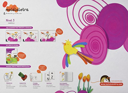 Molalaletra - Nivel 3. Versión Cuadrícula: Letrilandia y mucho más