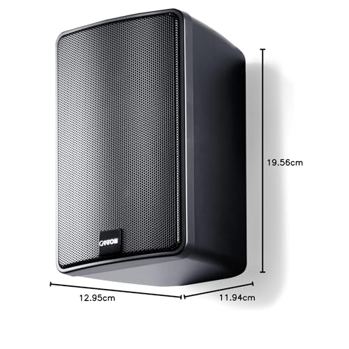 Canton Plus GX.3 - Altavoz de estantería de 40W, negro