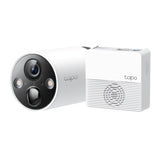 Tapo C420S1 – Cámara de vigilancia Wi-Fi para Exteriores inalámbrica con batería Recargable, resolución 2K, visión Nocturna, Audio bidireccional, IP65 a Prueba de Agua