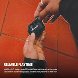 Marshall Motif II ANC - Audífonos Bluetooth inalámbricos con cancelación Activa de Ruido, 30 Horas de reproducción, Negro