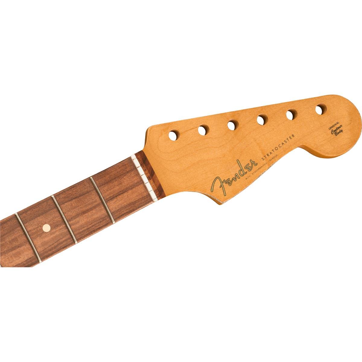 Fender Neck, Road Worn® '60's Stratocaster® Neck, 21 Vintage Tall Frets, Pau Ferro, "C" Shape