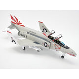 Tamiya-0 Fahrzeug 61121 1:48 F-4B Phantom II Mcdonnell Douglas-Réplica Fiel, plástico, Hobby, Kit de modelismo, Montaje, sin Pintar, Color unvarnished, Mittel