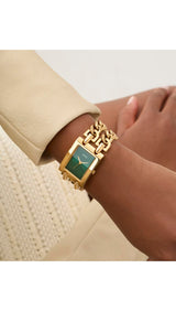 GUESS Reloj Analógico para Mujer'S de Cuarzo con Correa en Acero Inoxidable GW0740L2