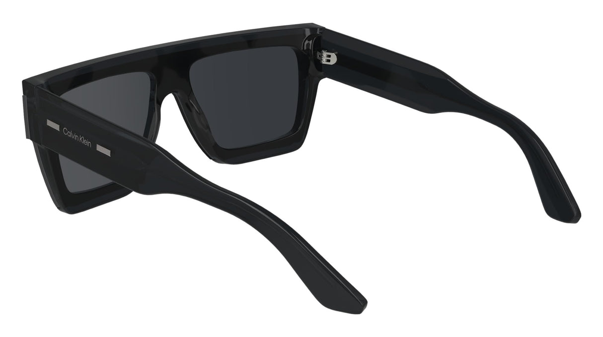 Calvin Klein Unisex Adult Sunglasses CK24502S - Slate Grey with Solid Grey Lens