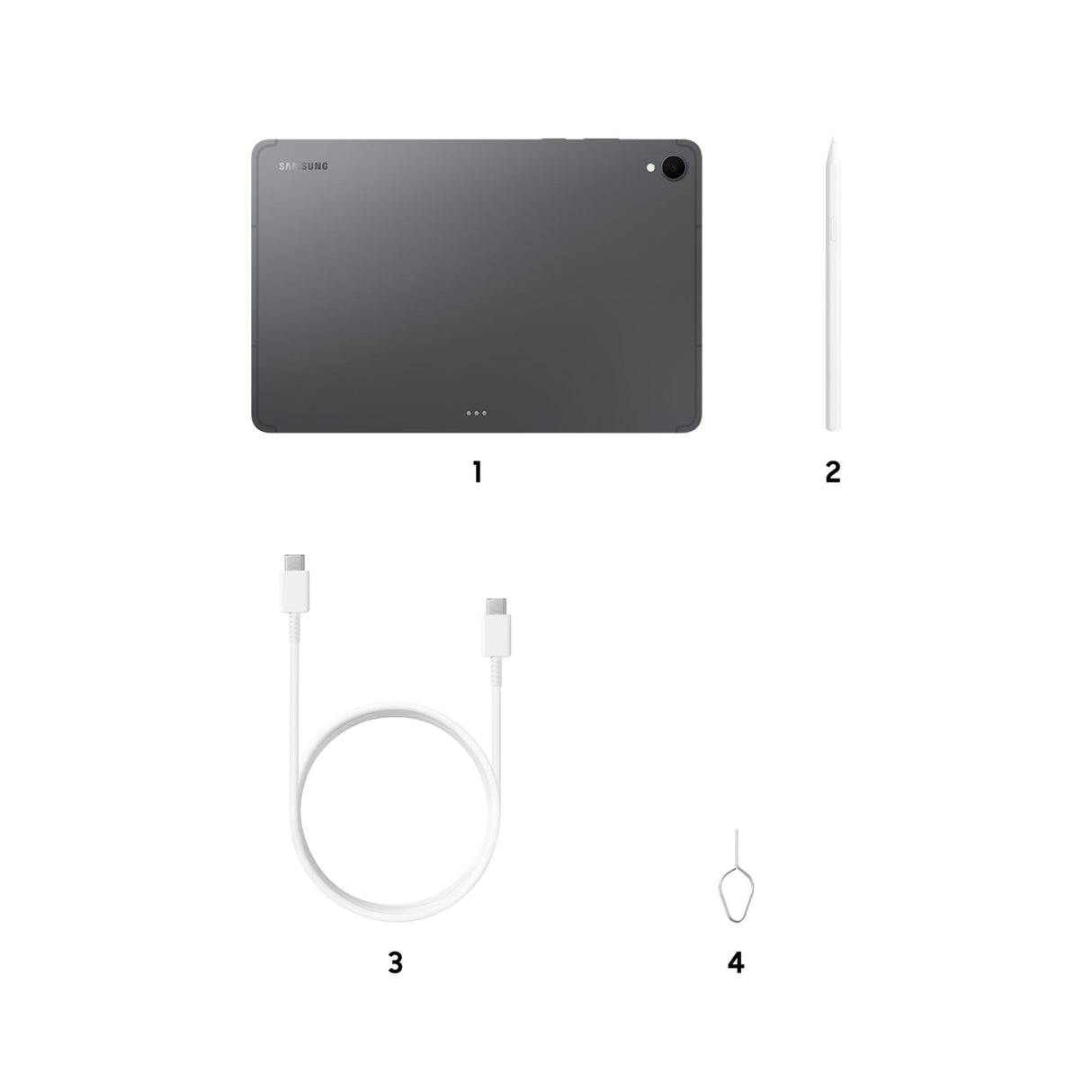 Samsung Galaxy Tab S11 128GB WiFi, Tablet con IA, Ligera, Dex, 12 GB de Memoria, Batería de Larga Duración, Garantía Fabricante 3 Años + 1 Año Extra, Gris (Versión Española)