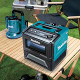 Makita MW001GZ - Microondas con batería, 40 V, máx. 350/500 W, 8 L (sin batería, sin cargador)