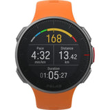 Polar Vantage V-Reloj Premium con GPS y Frecuencia Cardíaca, Multideporte y Perfil de Triatlón, Potencia de Running, Batería Ultra Larga, Resistente al Agua, M/L, Naranja