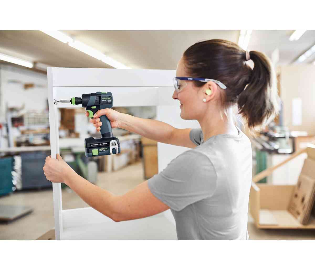 Festool Taladro atornillador a batería TXS 18 C 3,0-Set