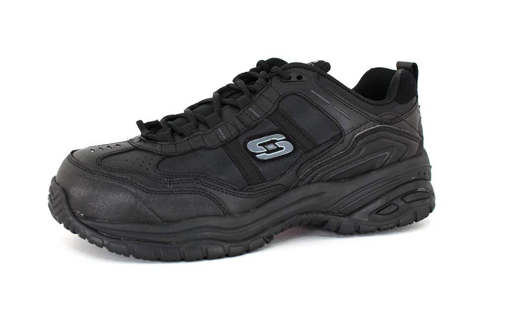 Skechers Soft Stride Grinnel, Zapatillas Hombre, Black, 46 EU