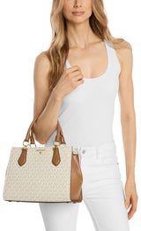 Michael Kors 30S2G6AS2B-149 MD SATCHEL Women VANILLA/ACRN Size One Size