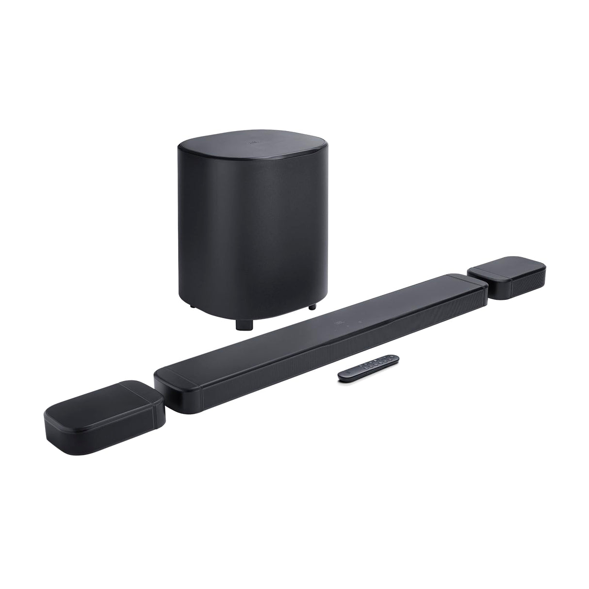 JBL Bar 800 MK2, Barra de Sonido Bluetooth 7.1 para TV con Altavoces Desmontables, subwoofer de 10”, Sonido Envolvente Dolby Atmos, HDMI eARC, Wi-Fi, vídeo 4K, PureVoice 2.0 y MultiBeam 3.0, Negro