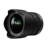 Panasonic LUMIX H-F007014 - Objetivo Gran angular para cámaras de montura M4/3 (Focal 7-14 mm, F4, lentes asféricas, MEGA O.I.S), negro