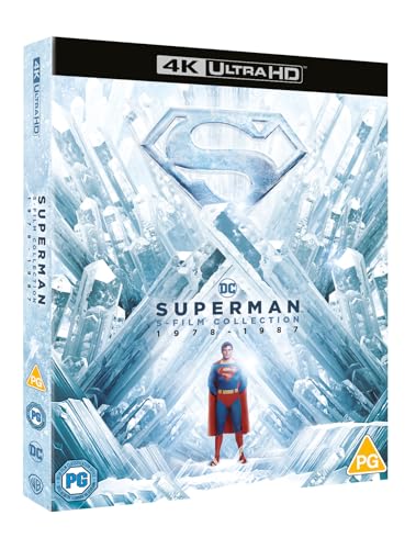 Superman I-IV Collection [4K Ultra HD] [1978-2006] [Blu-ray] [Region Free]